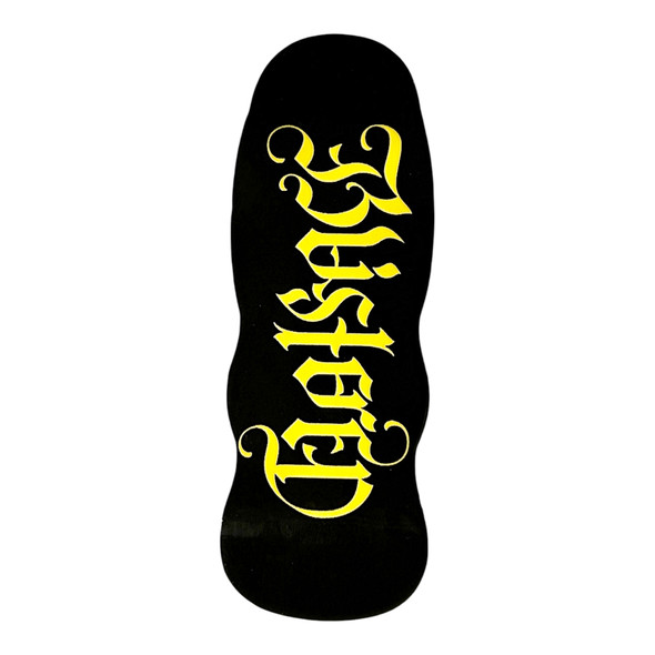 Close Up x FlatFace 20 Years - Complete Fingerboard  - Oldschool 34mm - Black/Yellow Ambigram