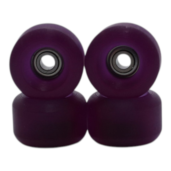 Blistered x FlatFace G4 Urethane Wheels - 72D ULTRA - Clear SunShift -> Purple