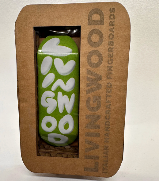 Livingwood Deck - The Green Logo 34.3mm Classic