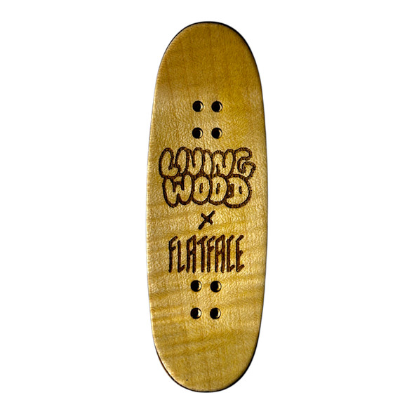 Livingwood Deck x FlatFace - 34.3mm x 98mm Egg Shape '08 Mold 