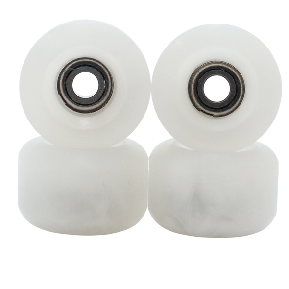 Blistered x FlatFace G4 Urethane Wheels - Pearl Marble Sunshift -> Purple, Gentle Glow