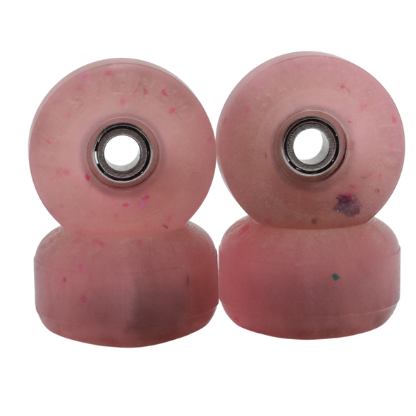Blistered Urethane Wheels - JoyCult Bearing - Classic - Light Ghost GLOW