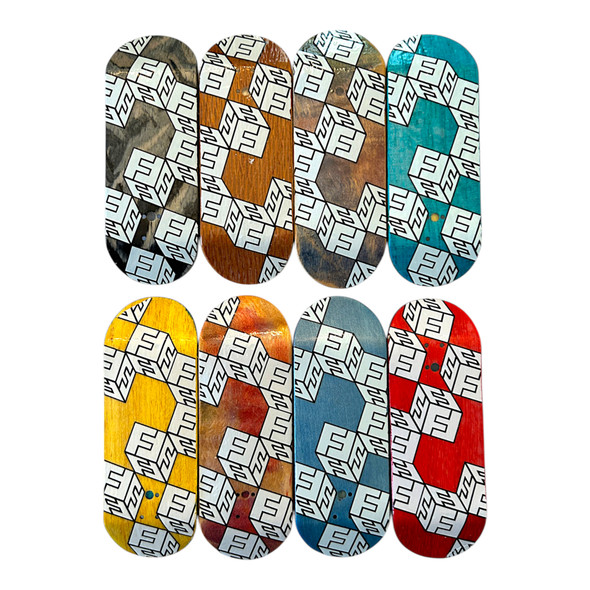 FlatFace X Cowply - G16 33.6mm - FF Cubes White SE