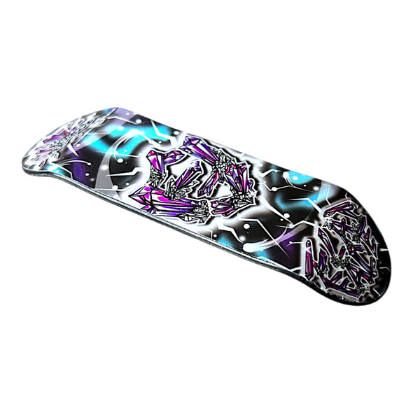 D-16 Duck Deck - Polycarbonate FlatFace G16 - Black - Crystals