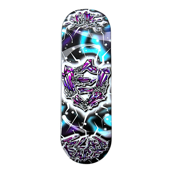 D-16 Duck Deck - Polycarbonate FlatFace G16 - Black - Crystals