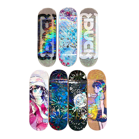 D-16 Duck Deck - Polycarbonate FlatFace G16 - Mike's Special Holographic Limited Edition