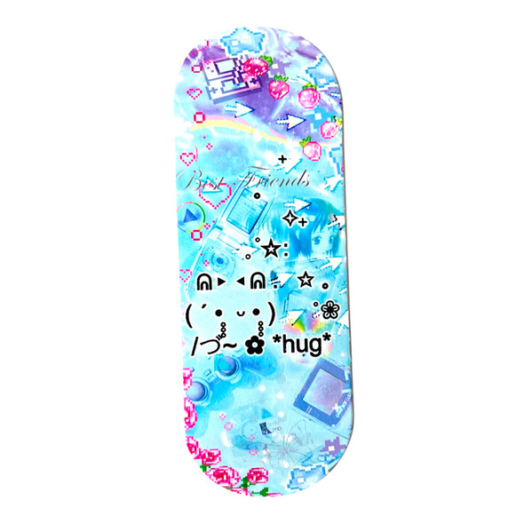 D-16 Duck Deck - Polycarbonate FlatFace G16 - Turquoise - Ascii Hug