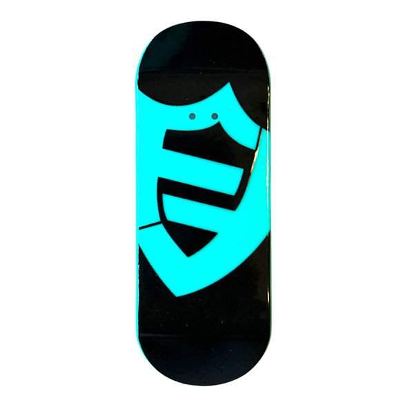 D-16 Duck Deck - Polycarbonate FlatFace G16 - Turquoise - FF Logo Clear/Black