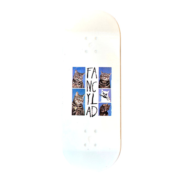 D-16 Duck Deck - Polycarbonate FlatFace G16 - White - Fancylad Cats White