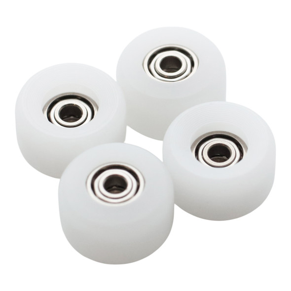 Blistered x FlatFace G9.1 Urethane Dual Bearing Wheels - 72D Ultra - White