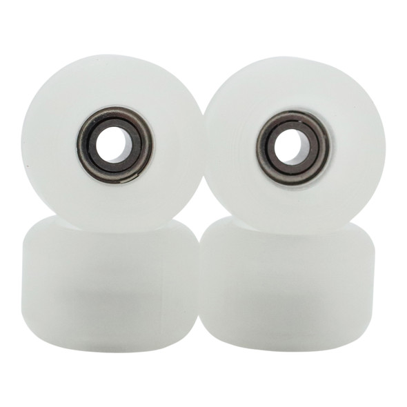 Blistered x FlatFace G4 Urethane Wheels - 72D ULTRA - Milk SunShift -> Blue