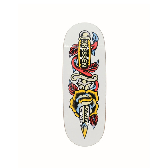 JOYCULT X SANTA CRUZ DRESSEN ROSE DAGGER DECK 34MM TAPER
