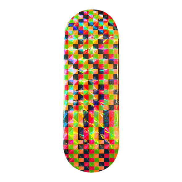 FlatFace G16 Deck - 32mm - Digital Squaes Holographic - Real Wear