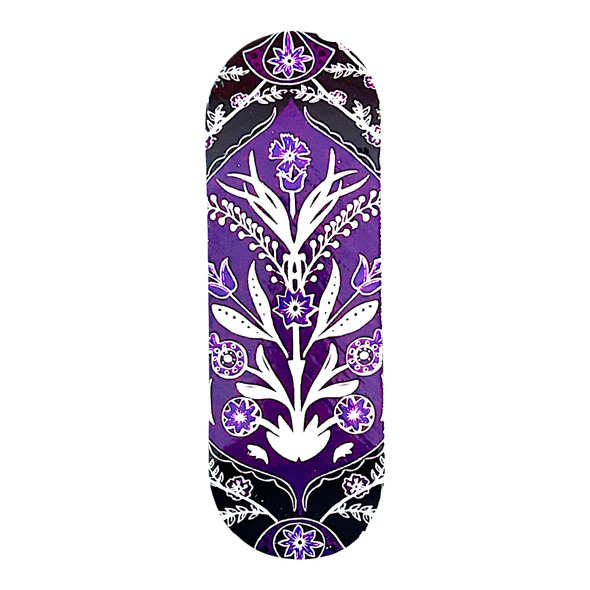 BLEM FlatFace G15 Deck - Purple Bandana - 32mm Real Wear