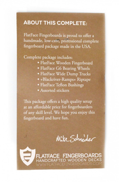 FlatFace G15.12 Complete - 33.6mm (random color selection)