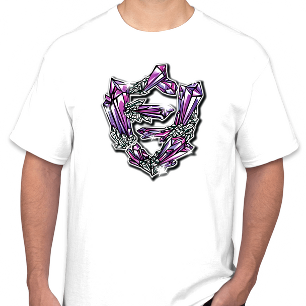 FlatFace Crystal Shirt - White - Large