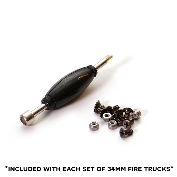 Fire Trucks - 34mm - Chrome