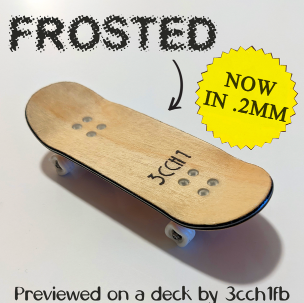 Ducky Tape - Frosted - 3 Pack - 0.2mm - Clear