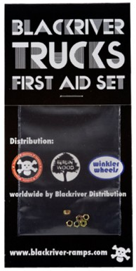 +blackriver+ First Aid Lock Nuts (6 pack)