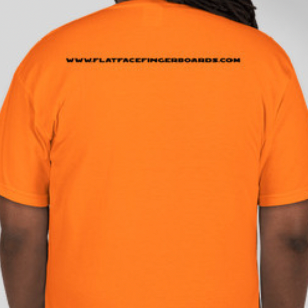 FlatFace Logo Shirt - Orange - Small