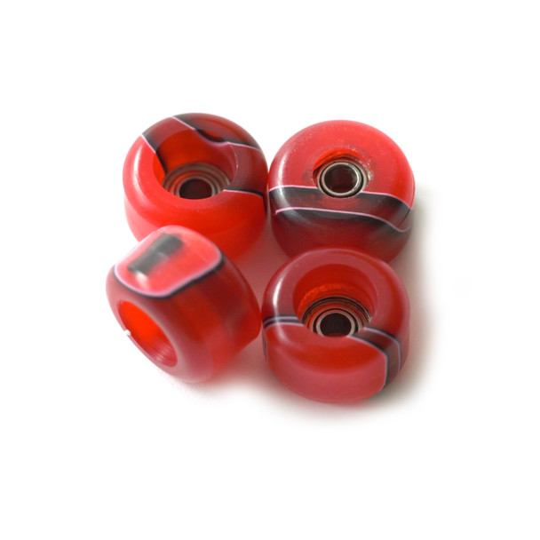 FlatFace Limited Edition Wheels - G4 - Red #40 Swirls