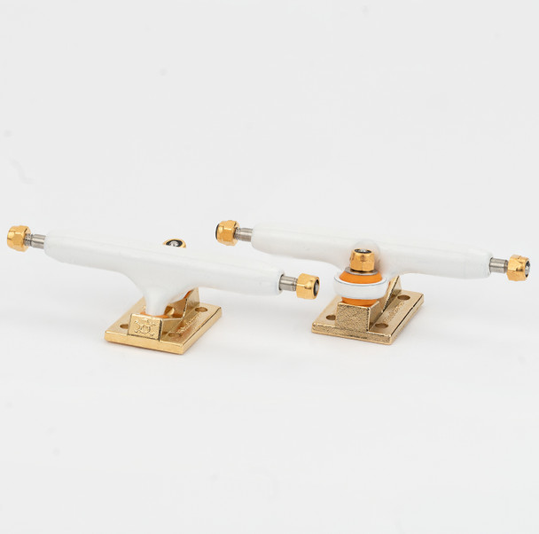 Blackriver Trucks X-Wide 3.0 - White/Gold 34mm