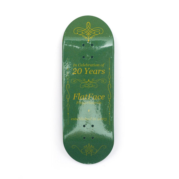 FlatFace G15.12 Deck - 20th Anniversary Real Wear - Green - 33.6mm