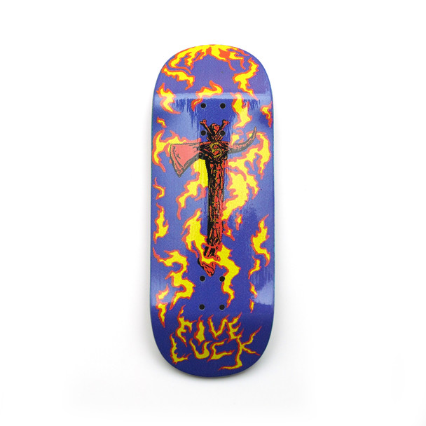Five Luck Deck - 33.5mm Tech 5 - Sacred Axes - Dark Blue