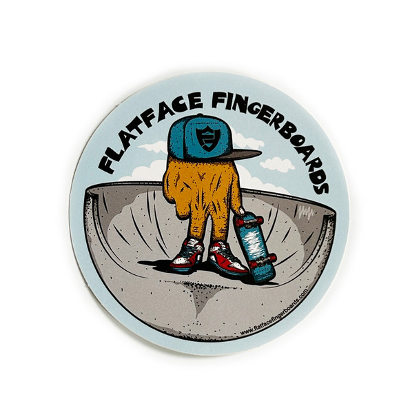 FlatFace Finger Bowl Sticker