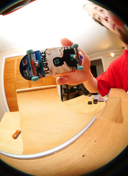 Blackriver Fingerboard "FlatFace Computer Time" 5ply 36mm