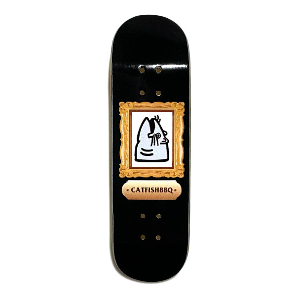 Catfishbbq Deck - Artshow Black - 27mm - Saltwater