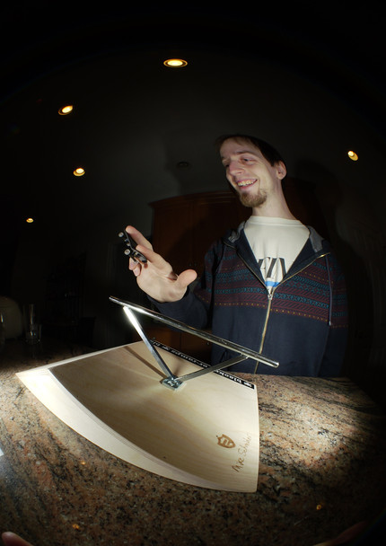 +blackriver-ramps+ Mike Schneider Signature Ramp V4 - Half Rail - BLEM Ramp