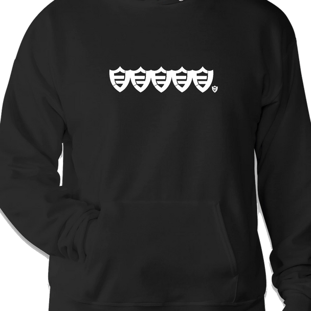 FlatFace - Pullover Hoody - 5 FF Logos