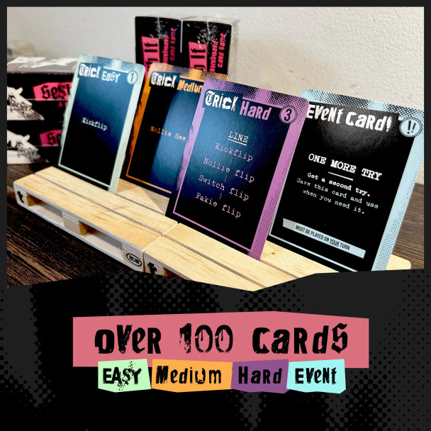 Sesh It: A Fingerboard Card Game