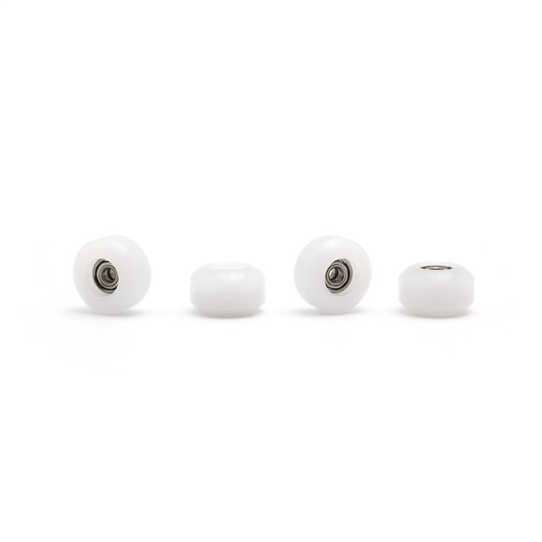 FlatFace G10 Dual Bearing Wheels - White 