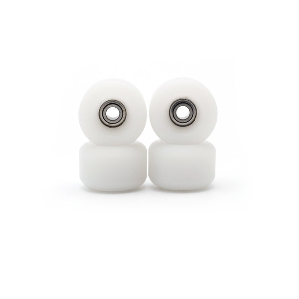 Blistered x FlatFace G4 Urethane Wheels - FF White (Glow in the Dark)