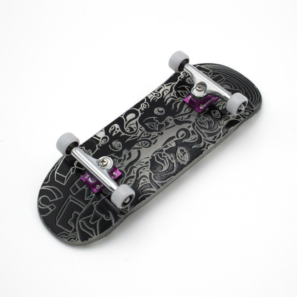 Dynamic Trucks Dual Edition - 34mm - Purple Baseplate