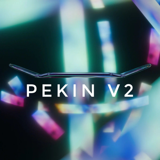 Crystal Ducky Clear - Pink Daisy Real Wear - 34mm