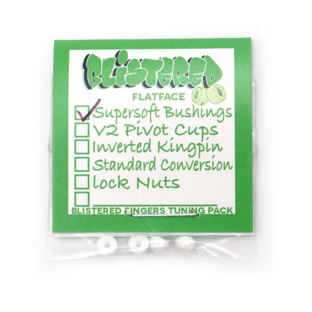 Blistered Tuning - 40A Supersoft Bushings - White