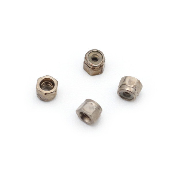 Blistered Tuning - Raw Locknuts (4)