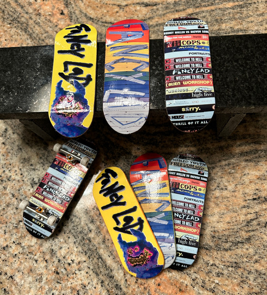 FlatFace G16 Deck - 33.6mm - Fancy Lad VHS - Real Wear