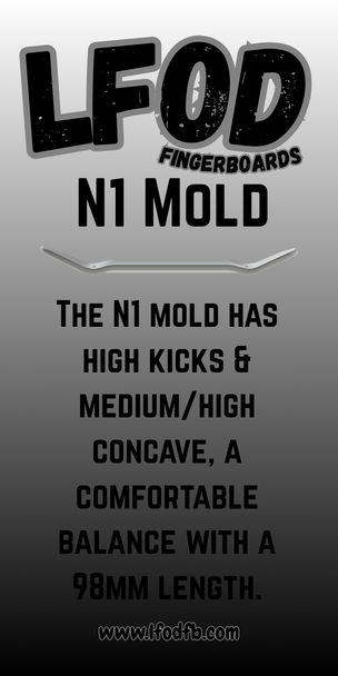 LFOD Deck - 33m N1 - Curly Maple