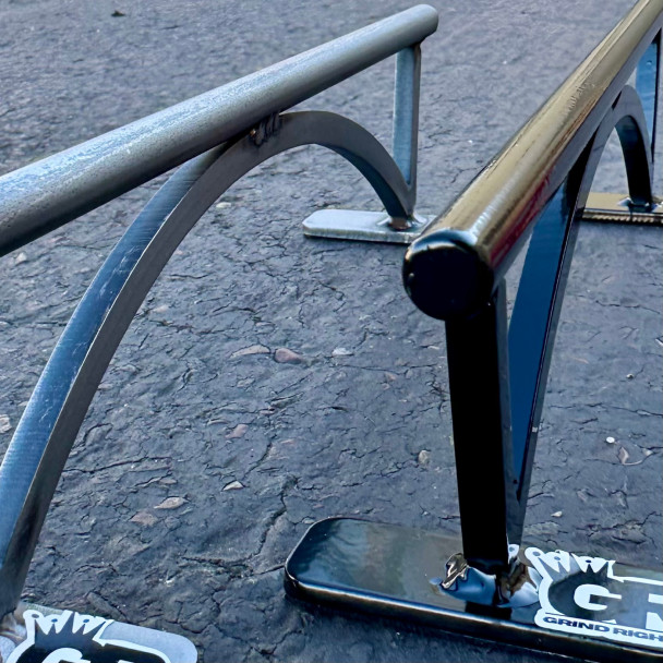 Grindright Round Flatbar V2 - Raw