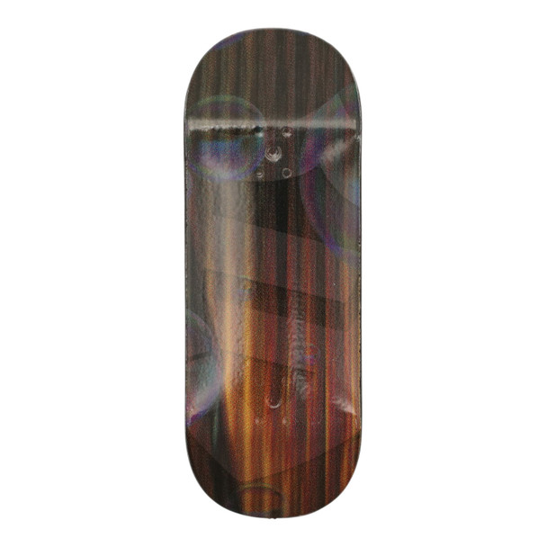 Ducky Deck Colored Polycarbonate - 34mm - Dark Bubbles - Real Wear on Black