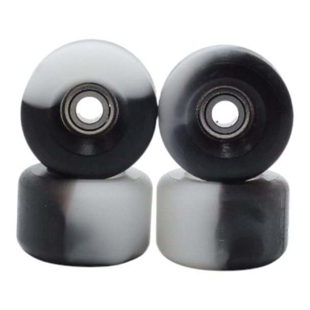 Blistered Urethane Wheels - Conical - White/Black