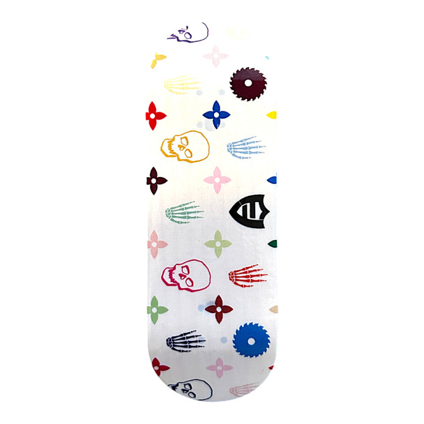 FlatFace G16 Deck - 32mm - Bones White Real Wear