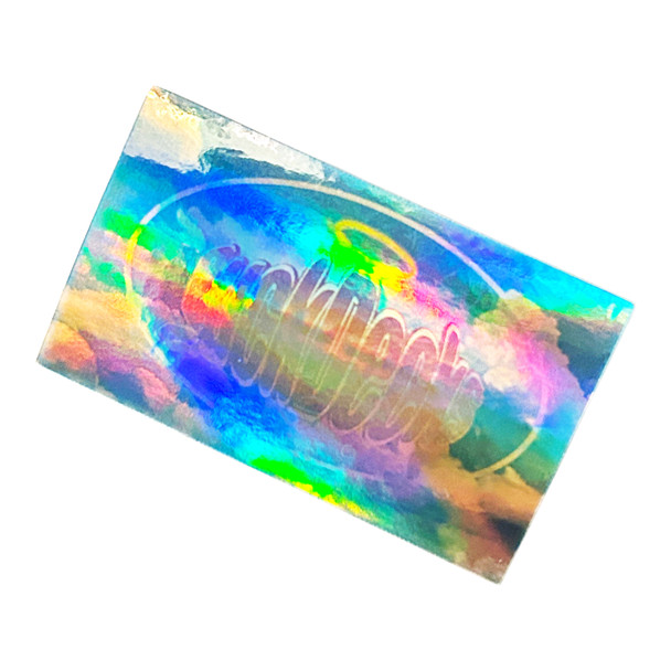 Duck Decks Vintage Logo Holographic Sticker