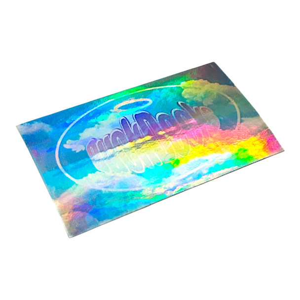 Duck Decks Vintage Logo Holographic Sticker