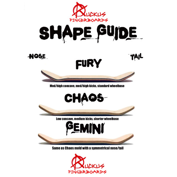 Ruckus Deck 32mm Gemini - Ruckus on Splitply