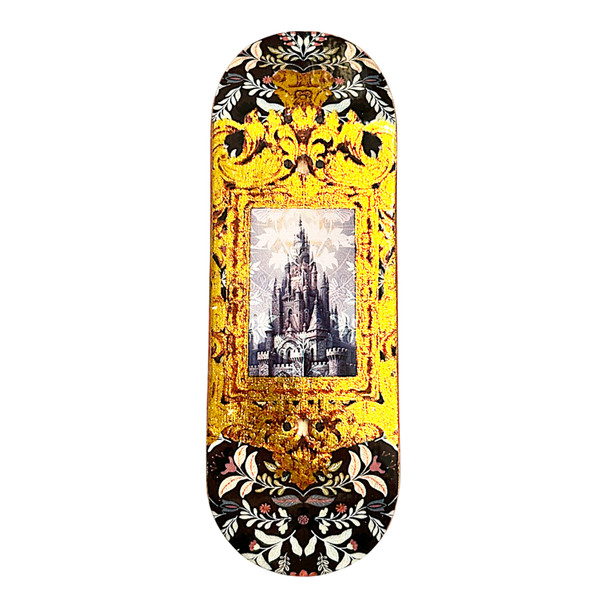 FlatFace G16 Deck - 32mm - Deja Vu Gold Metallic Special Limited Edition - Real Wear